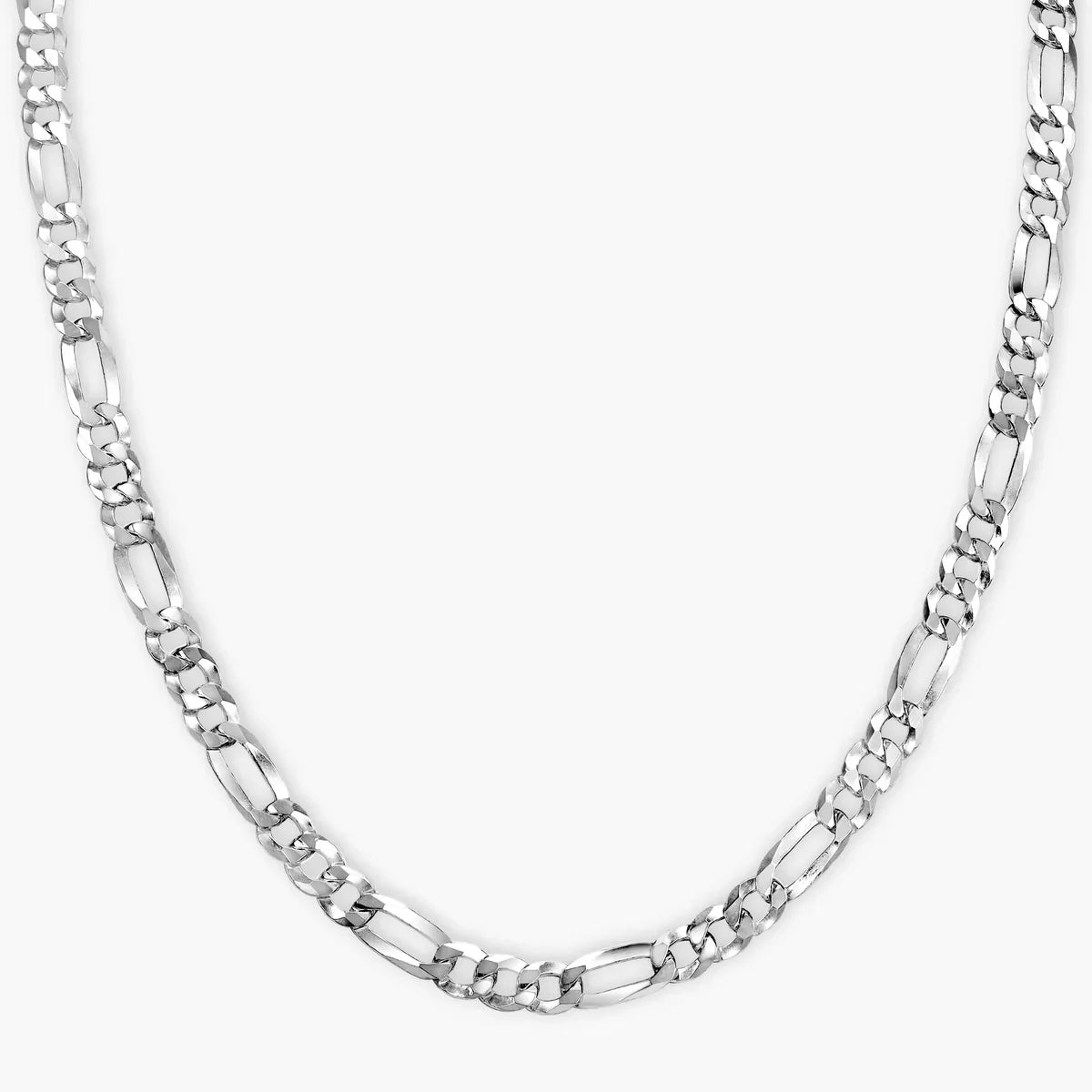 BIG FIGARO MEN'S NECKLACE | 925 SILVER GOLD PLATED