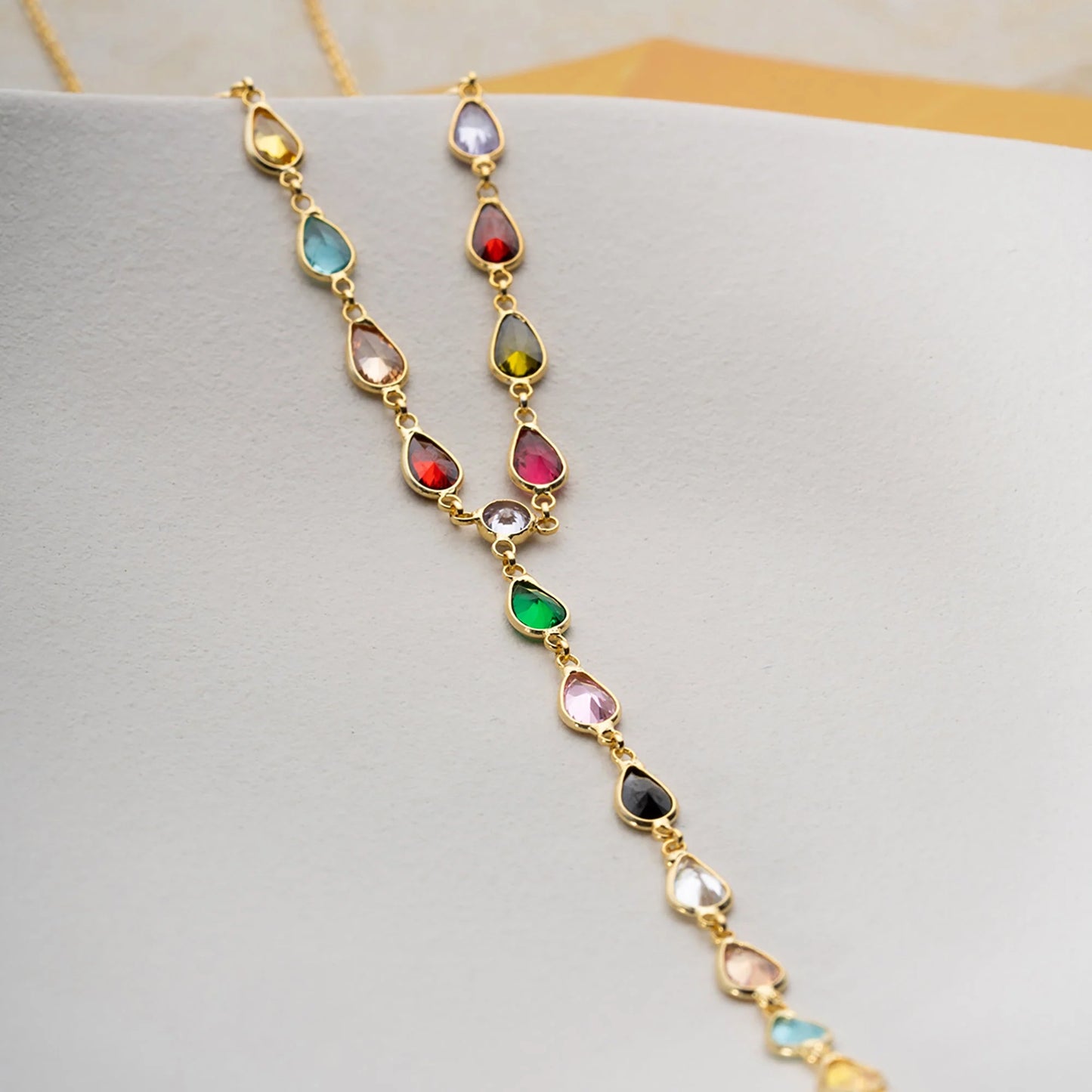 Venera Y Chain | 925 Silver Gold Plated