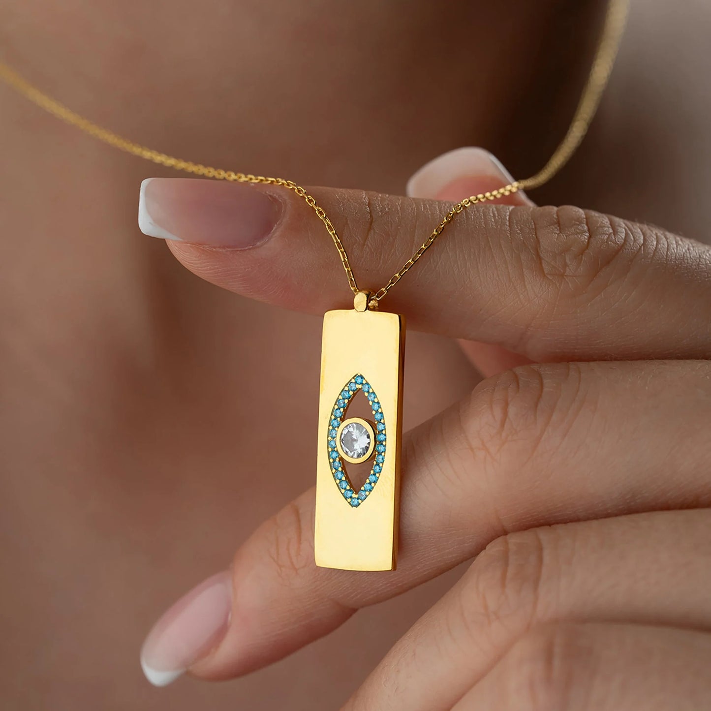 Selya Necklace | 925 Silver Gold Plated