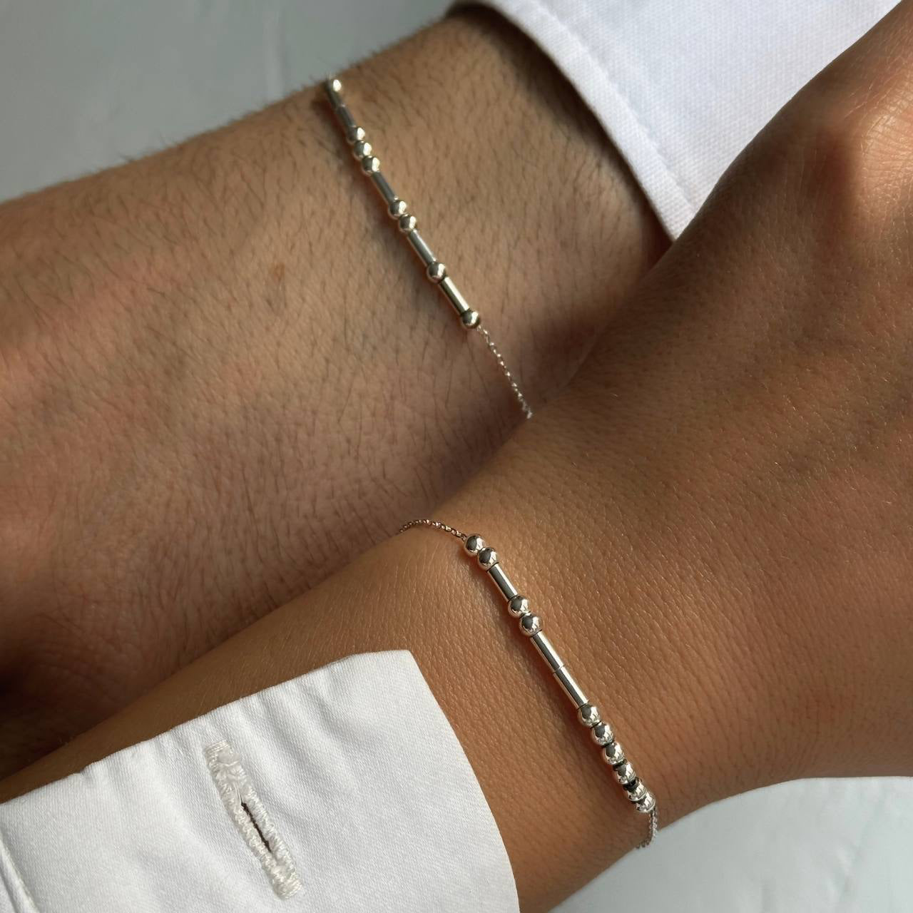 WORSE DOUBLE BRACELET | 925 SILVER GOLD PLATED