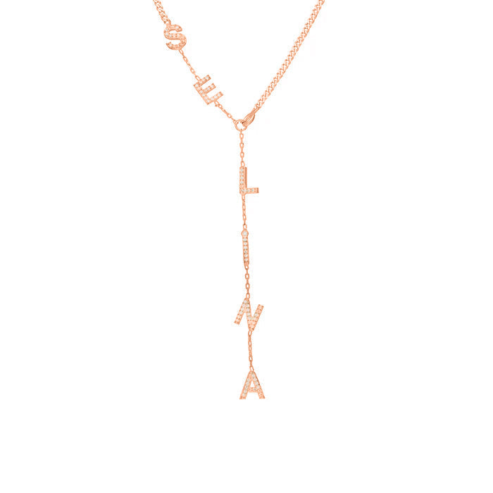 ZIRCON STONE NAMED SUMMER NECKLACE 2 | 925 SILVER 18 GOLD PLATED