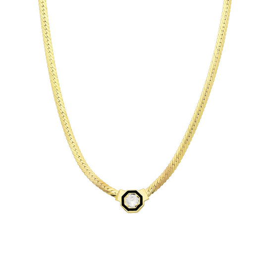 SERENAY NECKLACE | 925 SILVER GOLD PLATED