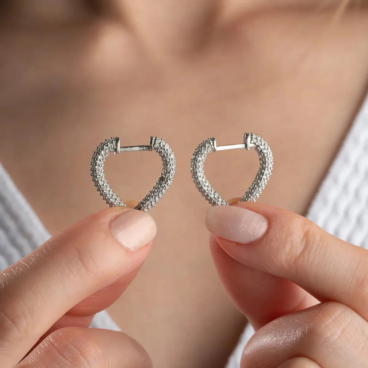 HEART ZİRKON KÜPE