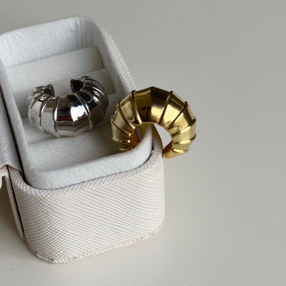 HACİMLİ DESENLİ EARCUFF