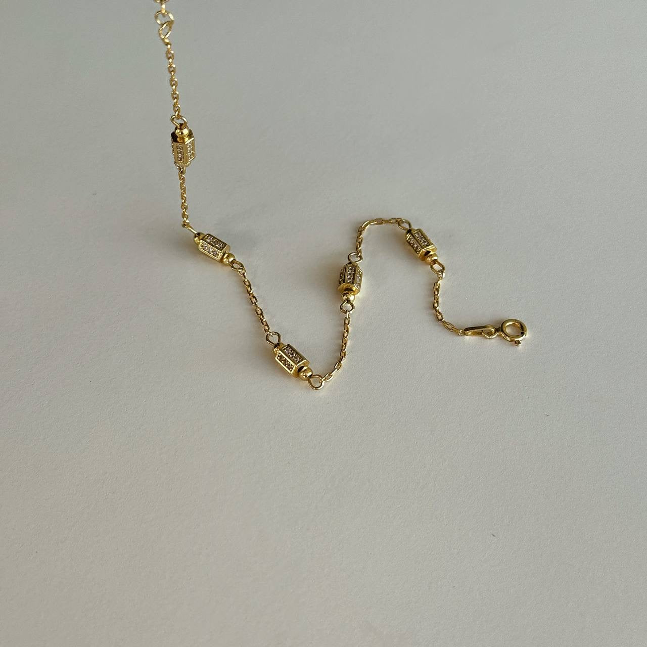 TEMPO BRACELET | 925 SILVER GOLD PLATED