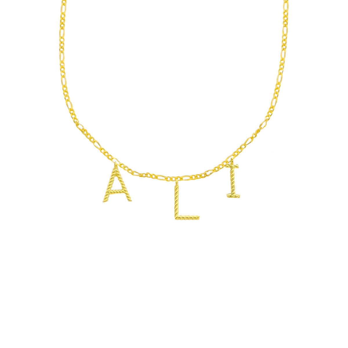 İSİMLİ BURGU CHOCKER KOLYE