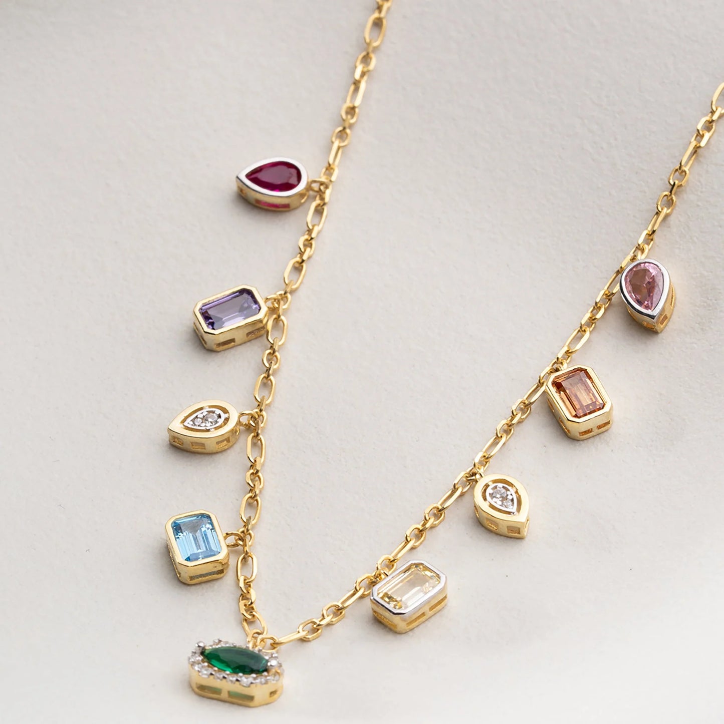 Leira Necklace | 925 Silver Gold Plated