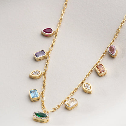 Leira Necklace | 925 Silver Gold Plated