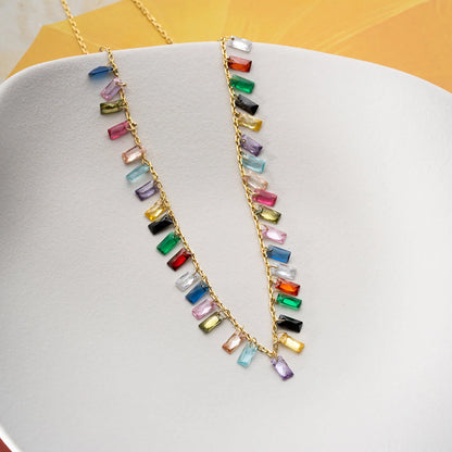 Talya Neckace | 925 Silver Gold Plated