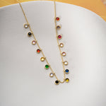 RENKLİ SİRİUS KOLYE