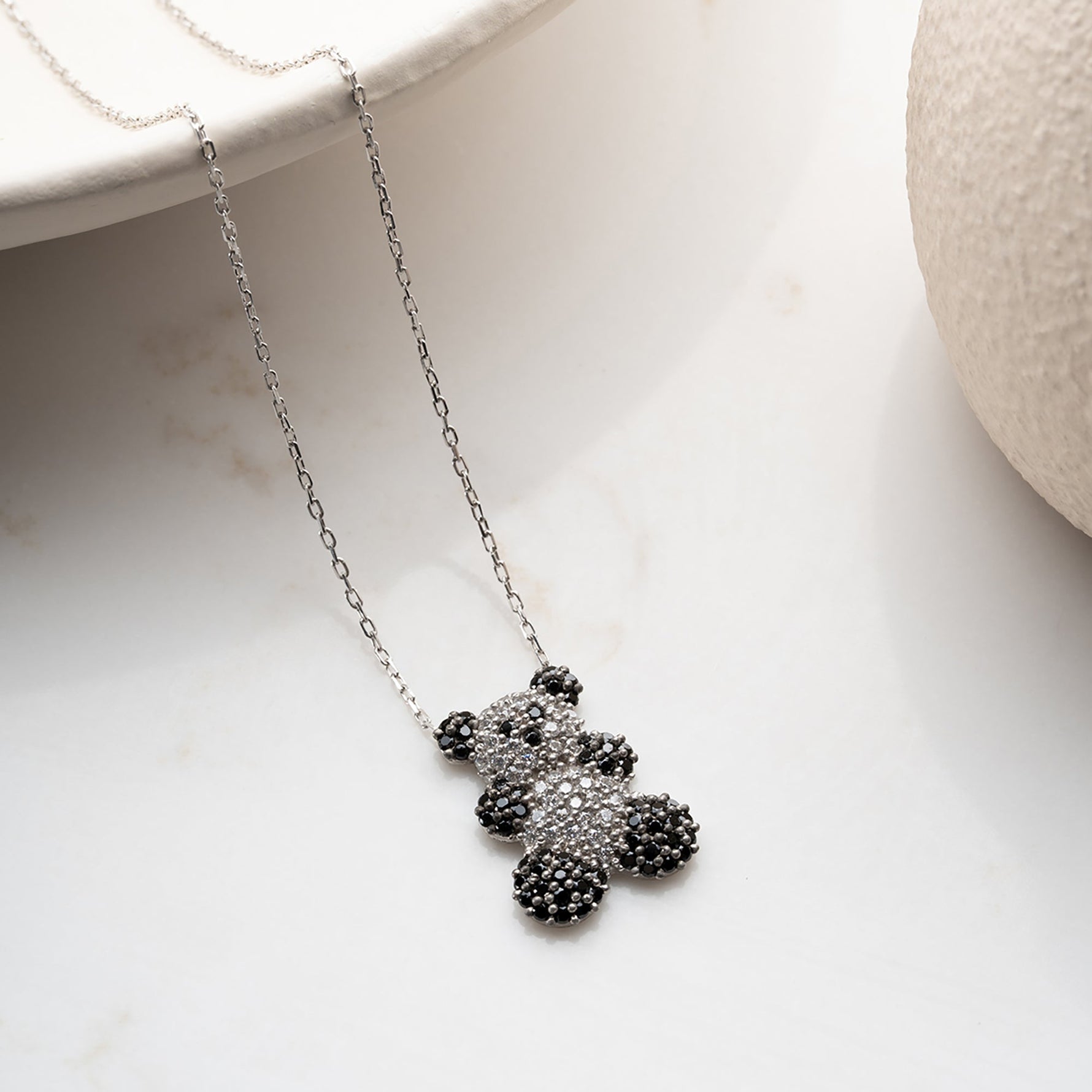 RENKLİ PANDA KOLYE