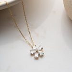 TAŞLI PAPATYA KOLYE