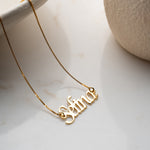 KÜP ZİNCİRLİ İSİM KOLYE