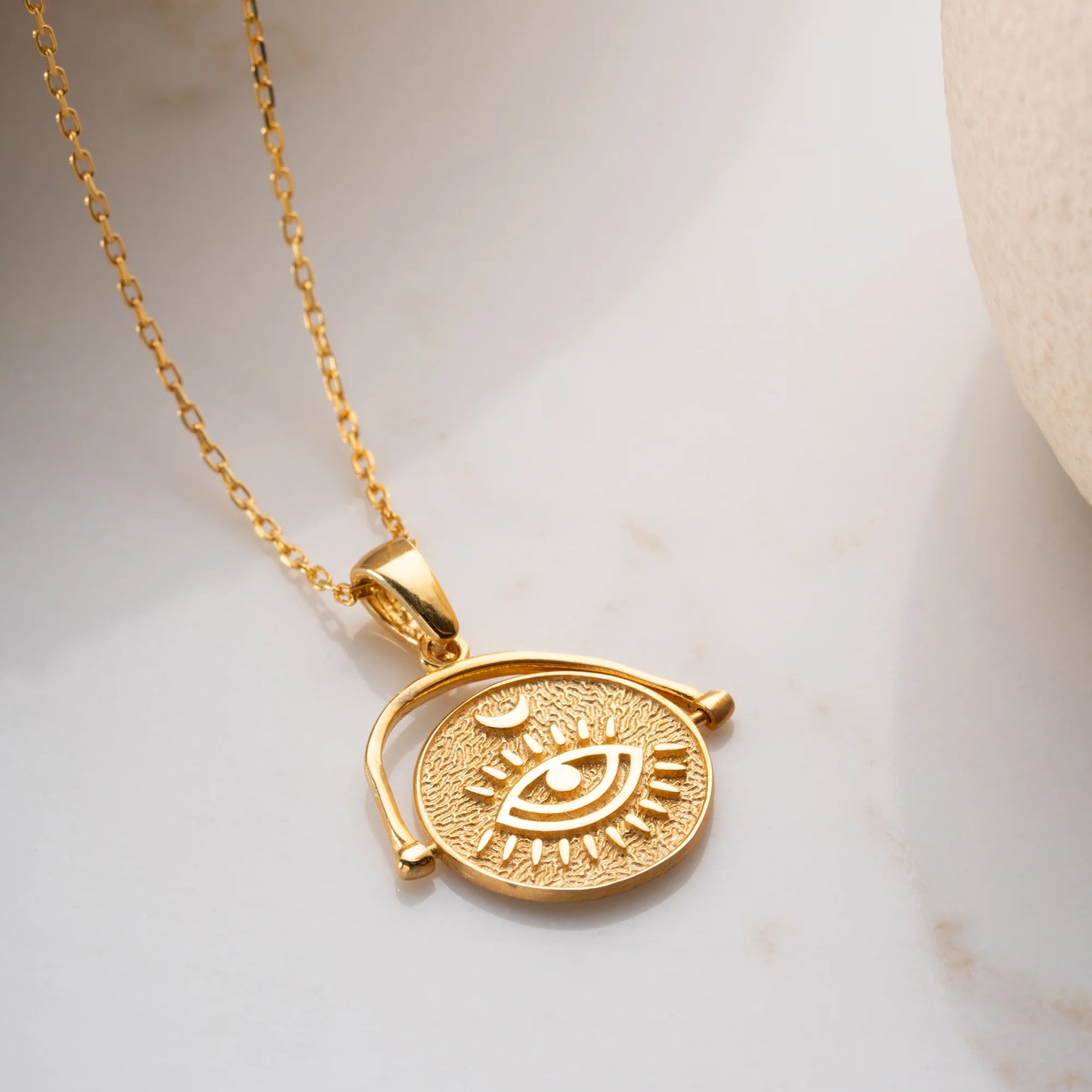 Vintage Mia Necklace | 925 Silver Gold Plated