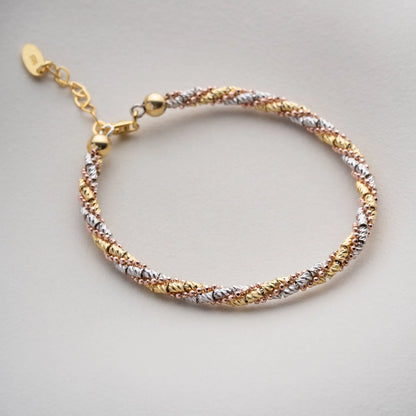 Tenu Dorika Bracelet | 925 Silver Gold Plated