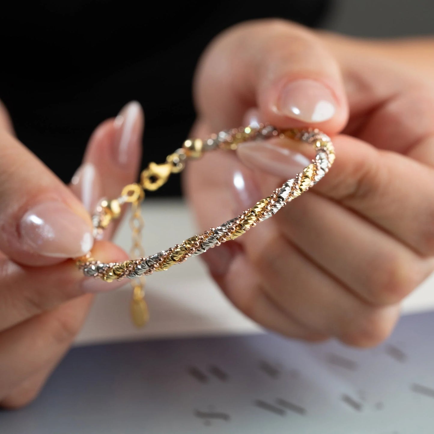 Tenu Dorika Bracelet | 925 Silver Gold Plated