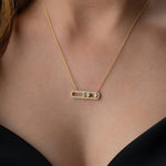 LUMİNA TAŞLI KOLYE