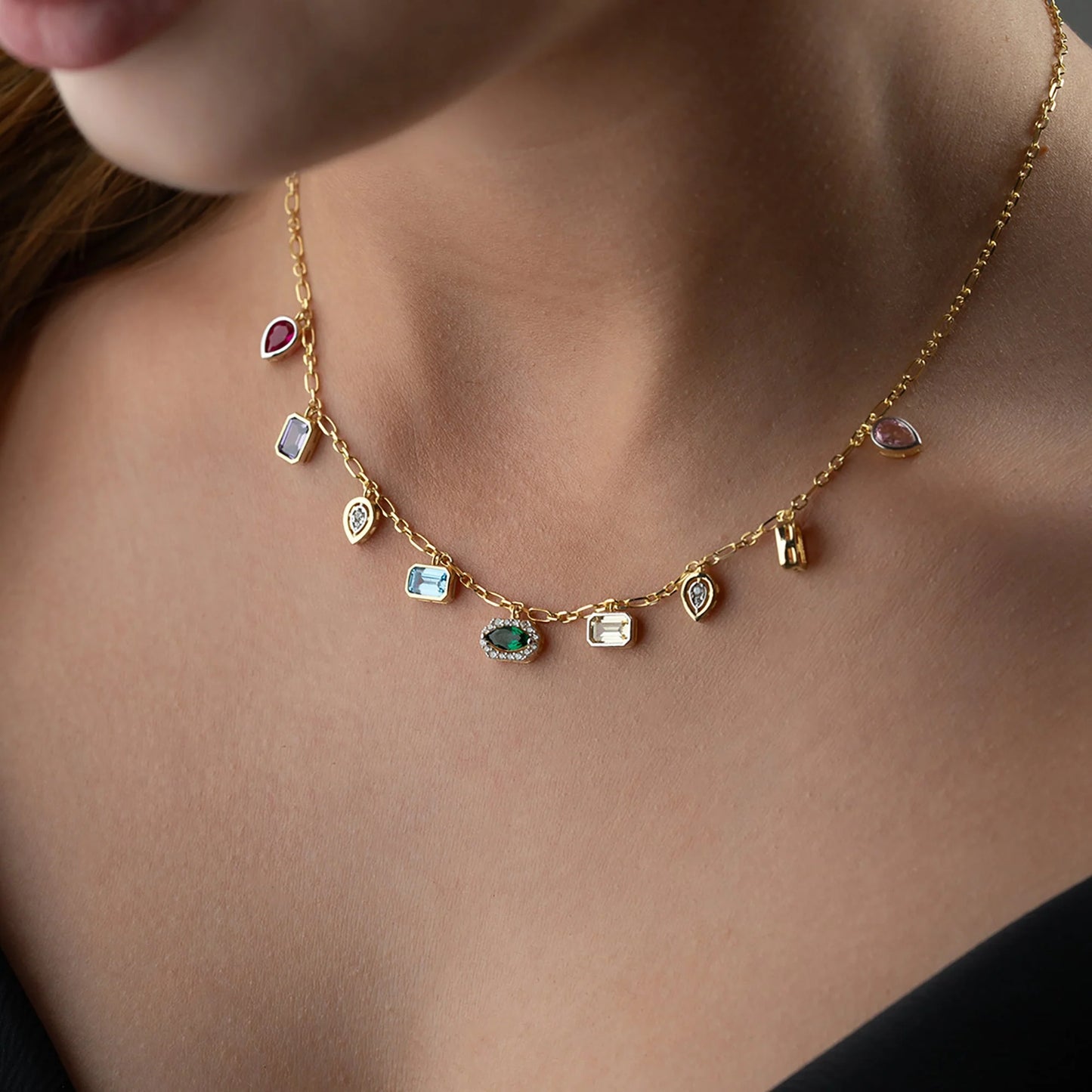 Leira Necklace | 925 Silver Gold Plated