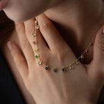 RENKLİ SİRİUS KOLYE