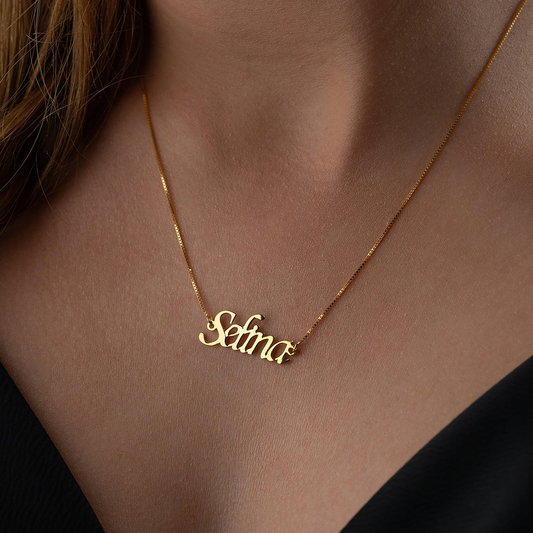 KÜP ZİNCİRLİ İSİM KOLYE