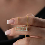 LUMİNA TAŞLI KOLYE