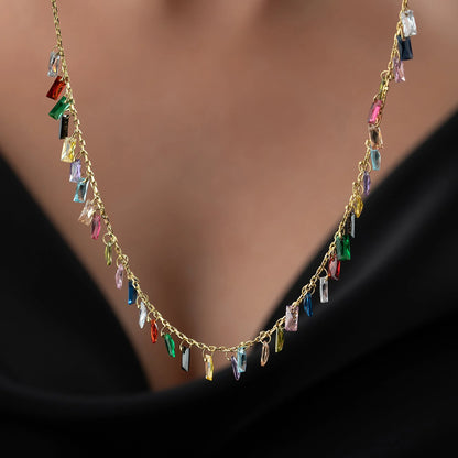 Talya Neckace | 925 Silver Gold Plated