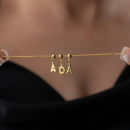 Amor Name Necklace | 925 Silver Gold Plated