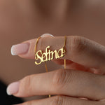 KÜP ZİNCİRLİ İSİM KOLYE