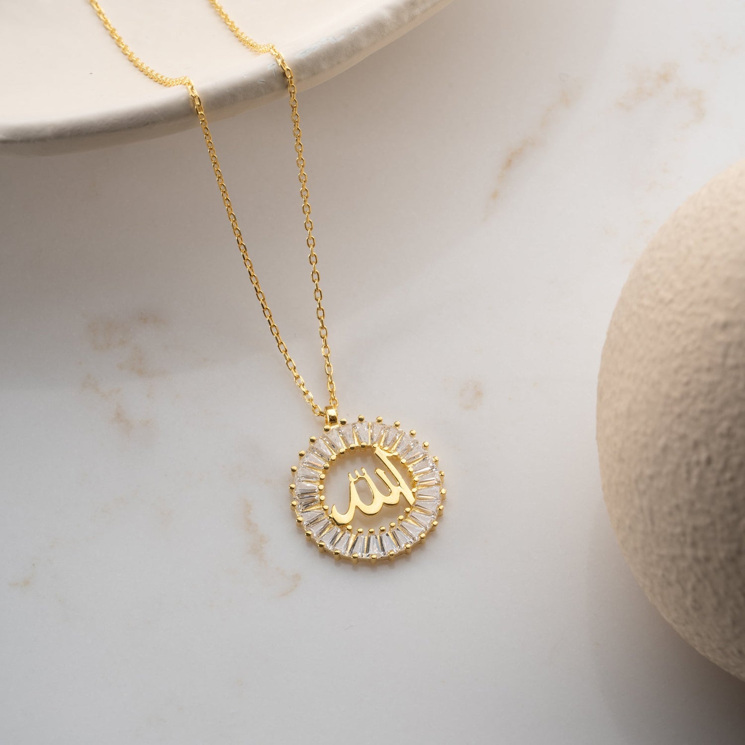 ALLAH TAŞLI KOLYE