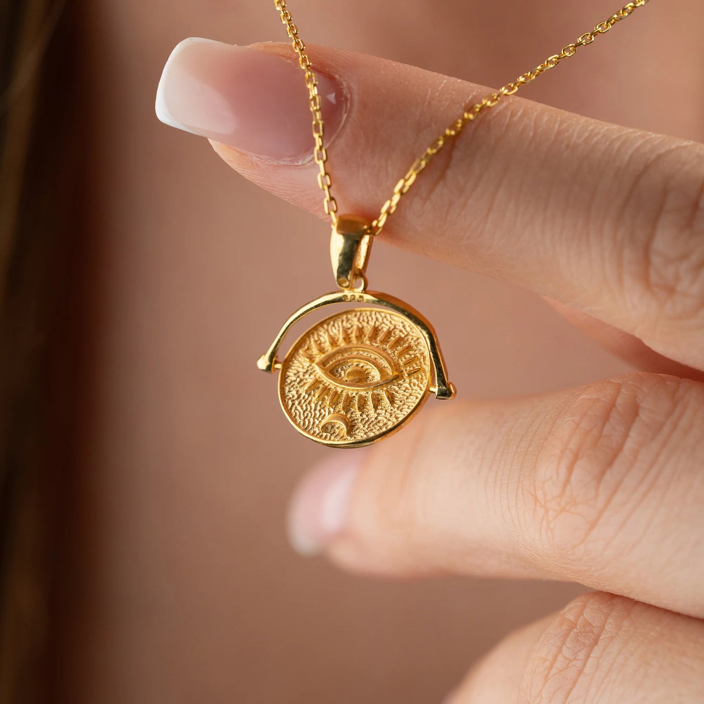 Vintage Mia Necklace | 925 Silver Gold Plated