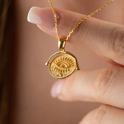 Vintage Mia Necklace | 925 Silver Gold Plated