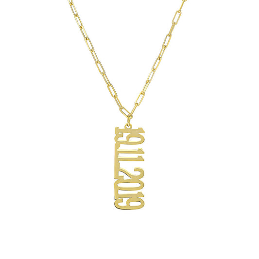 Anker Save the Date Necklace (8702751932759)