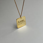 KARE ANNE KOLYESİ