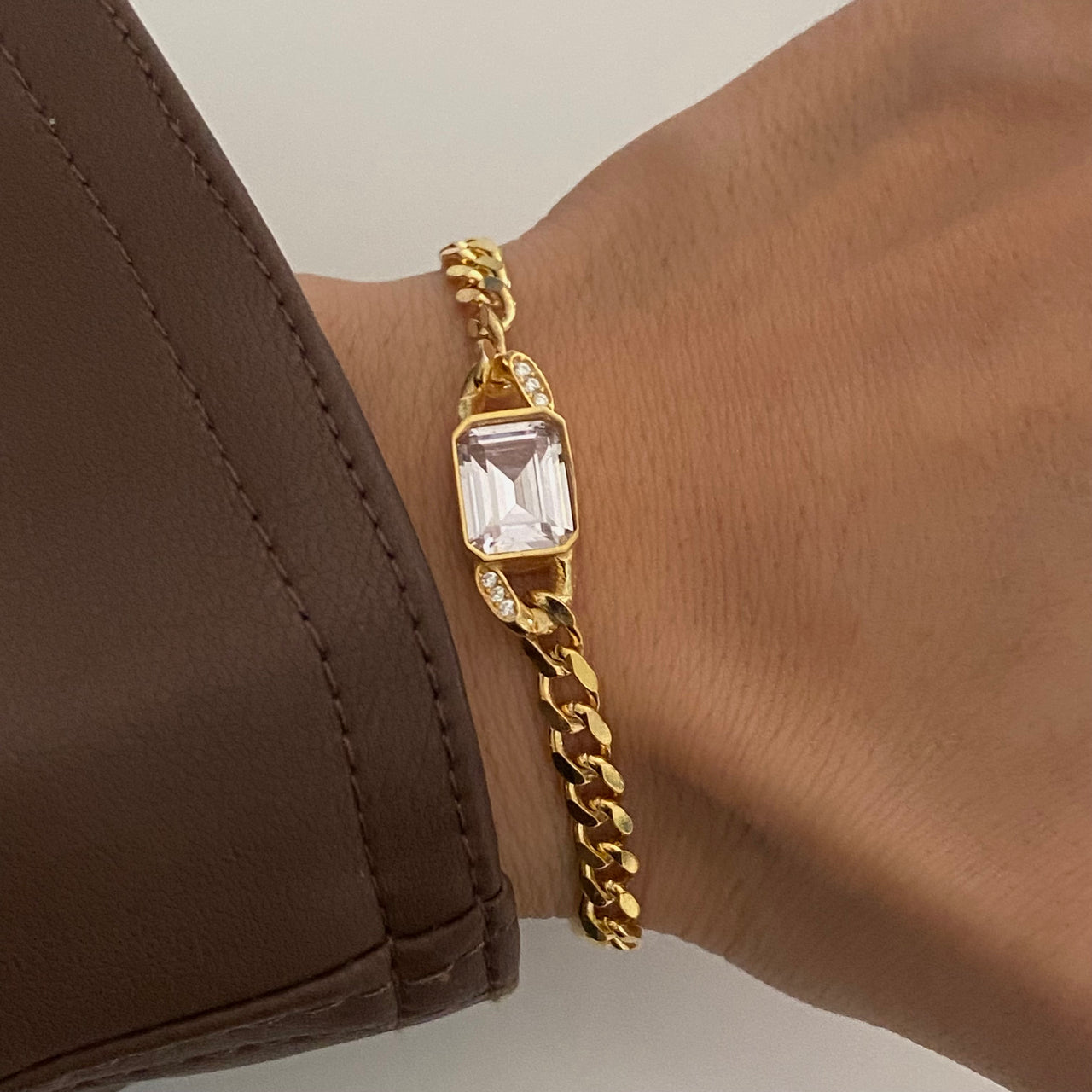 Angela Zirkonia Armkette (7000906891309)