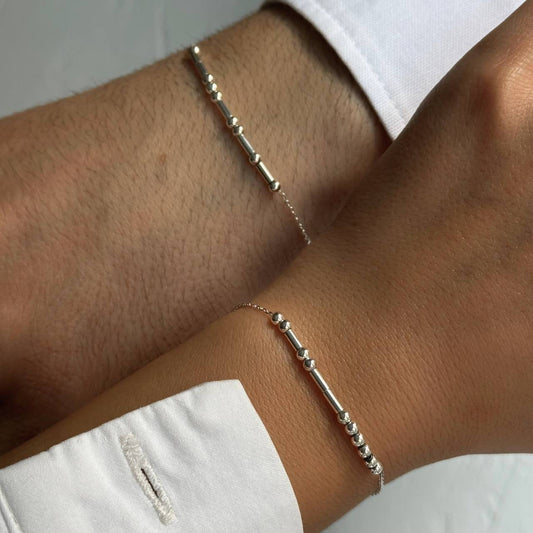 WORSE DOUBLE BRACELET | 925 SILVER GOLD PLATED