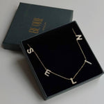 CHOCKER ZİRKON TAŞLI İSİM KOLYE