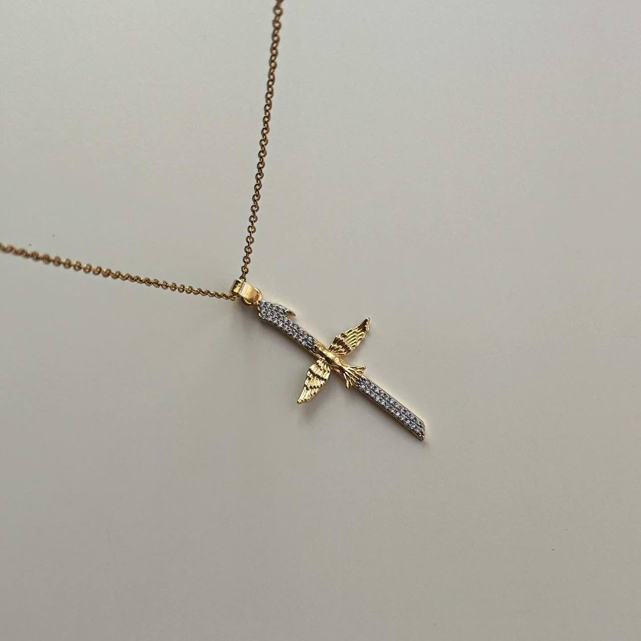 ELİF & ANKA NECKLACE | 925 SILVER GOLD PLATED