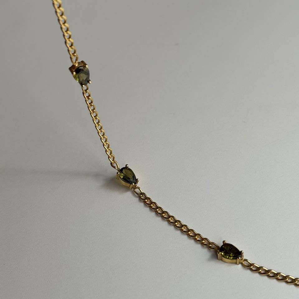 DAMLA GURMET BRACELET | 925 SILVER GOLD PLATED