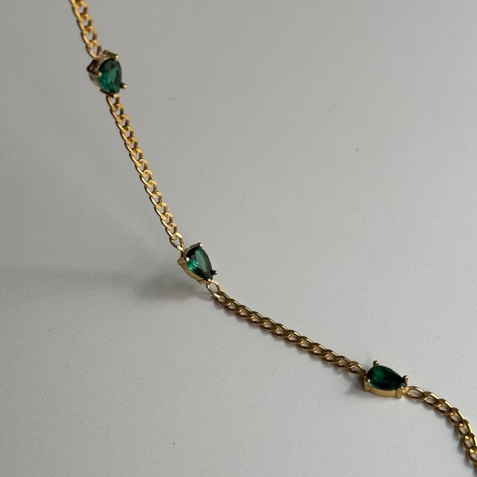 DAMLA GURMET BRACELET | 925 SILVER GOLD PLATED