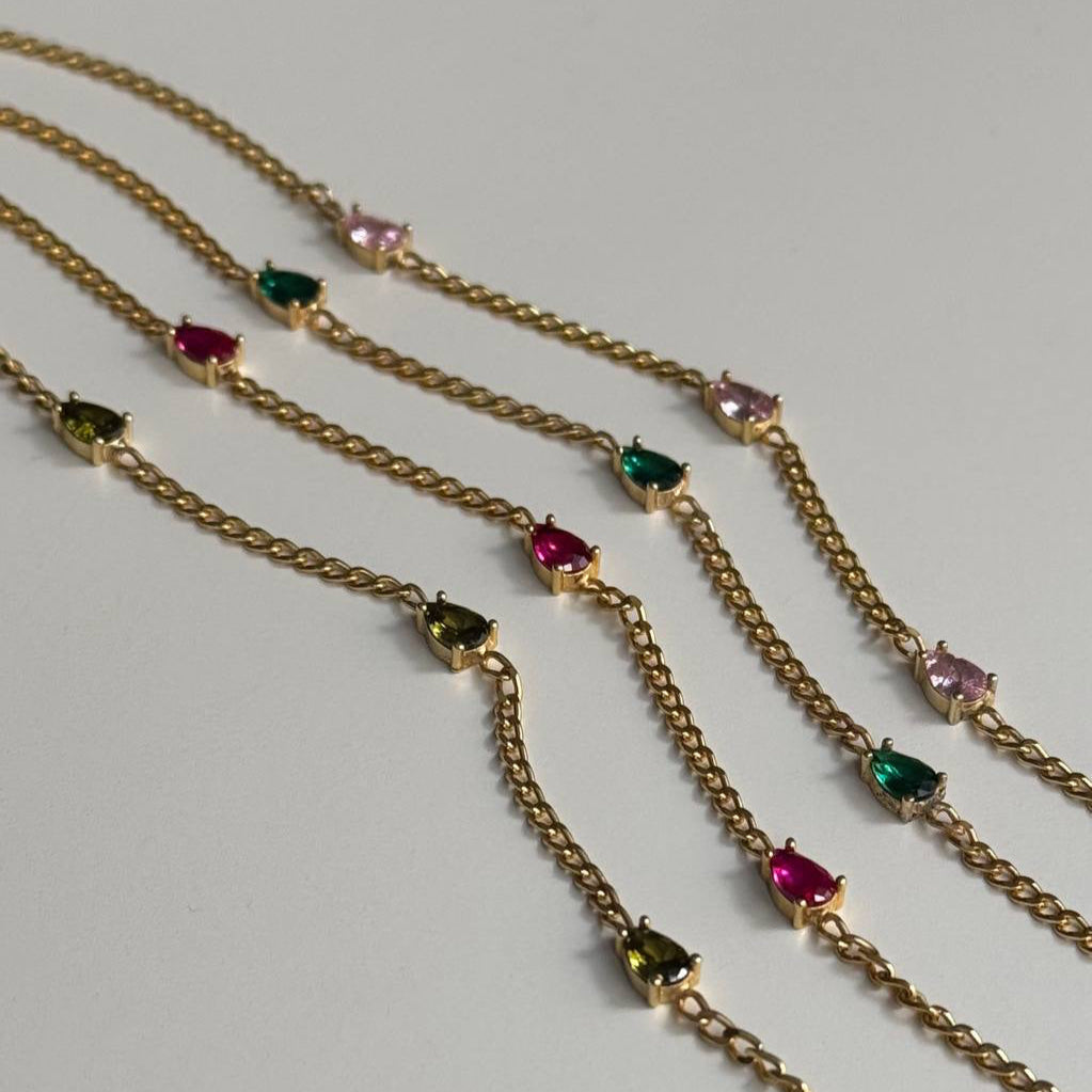 DAMLA GURMET BRACELET | 925 SILVER GOLD PLATED