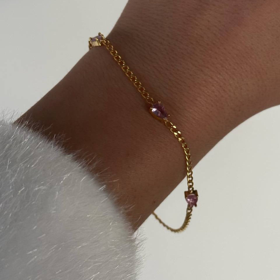 DAMLA GURMET BRACELET | 925 SILVER GOLD PLATED
