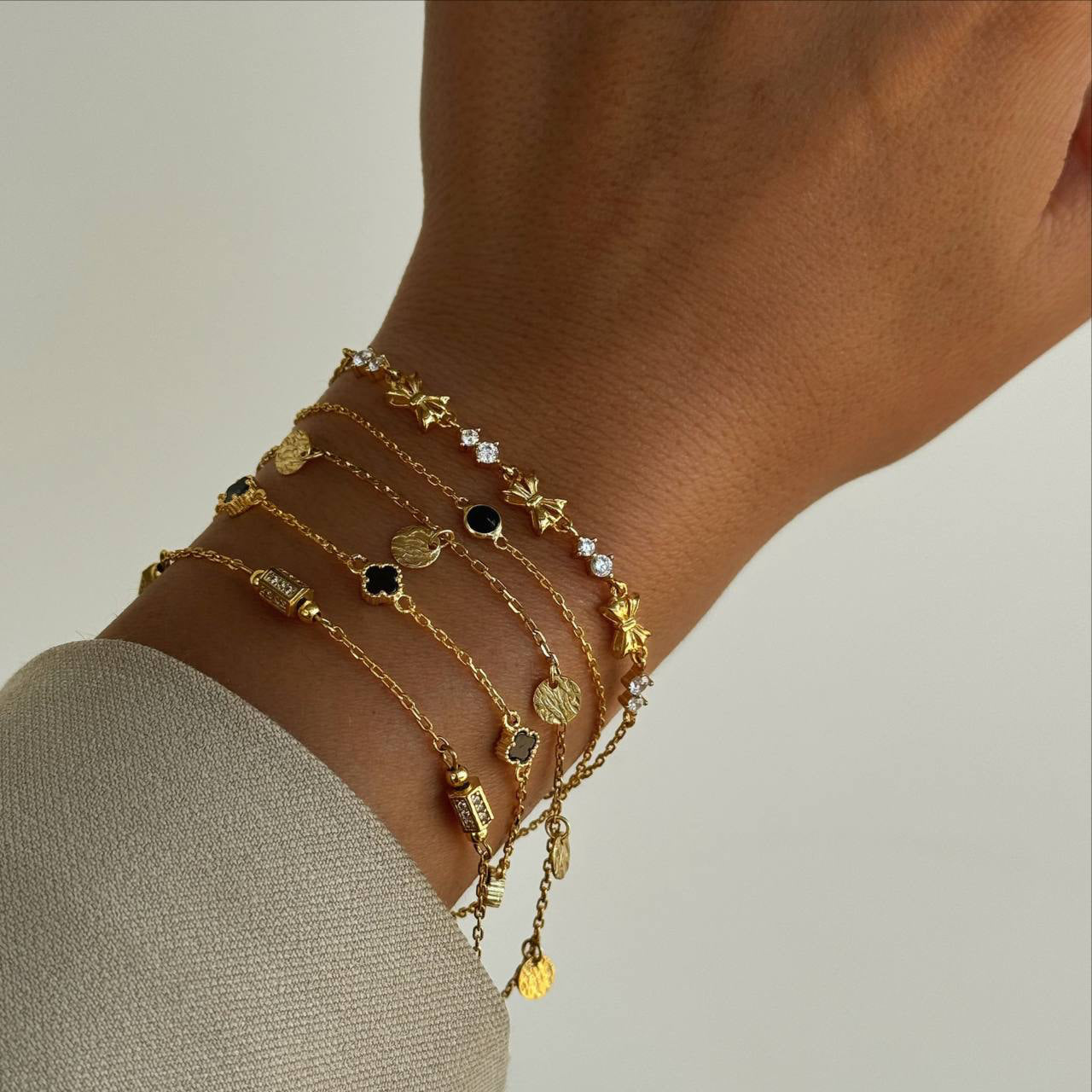TEMPO BRACELET | 925 SILVER GOLD PLATED