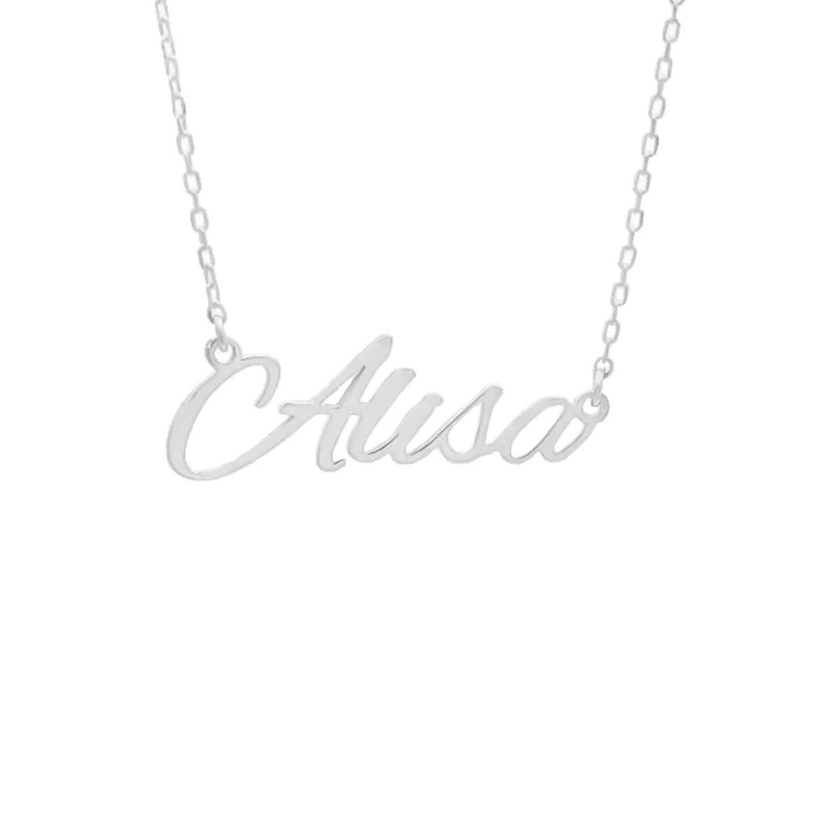 İSİMLİ KOLYE ALEX BRUSH FONT