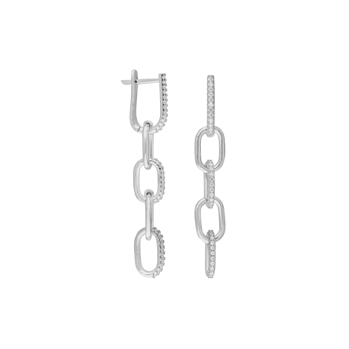 OVAL ANKER ZİRKON KÜPE