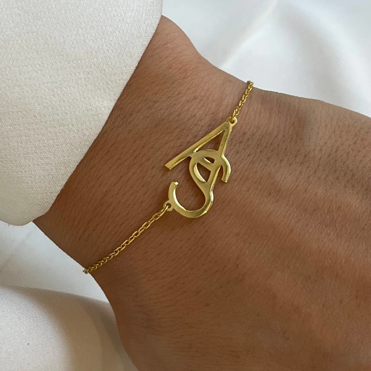 2'Lİ HARFLİ İÇ İÇE BİLEKLİK
