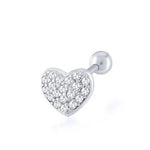 FULL TAŞLI KALP PIERCING