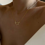 YILDIZ HARİTASI BURÇ KOLYE