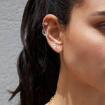 FULL TAŞLI KALP PIERCING
