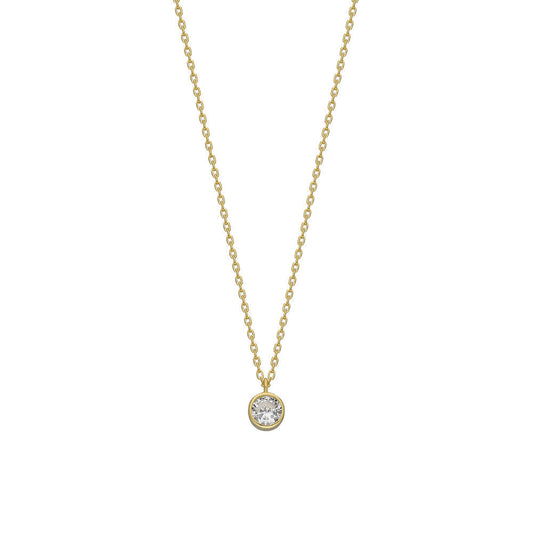 Mini Zirkonia Kette (7017620537389)