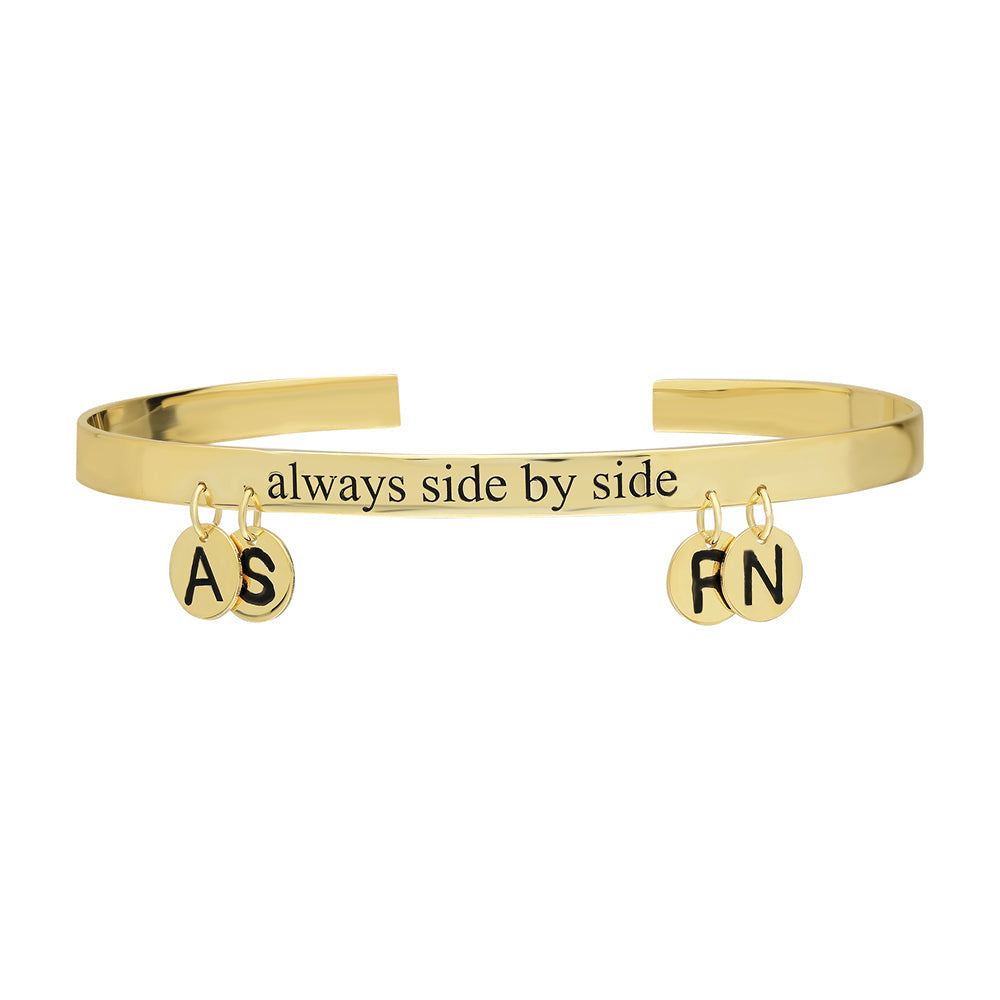 PERSONALIZED DESIGN BRACELET | 925 SILVER GOLD PLATED